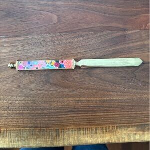 Rifle Paper Co. Floral Gold Letter Opener